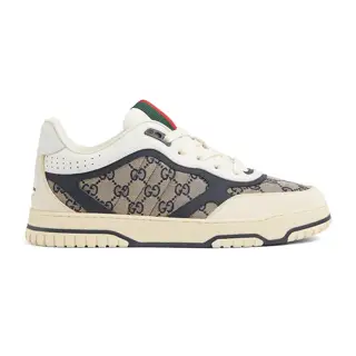 Gucci Re-Web series Men’s webbing leather sneakers