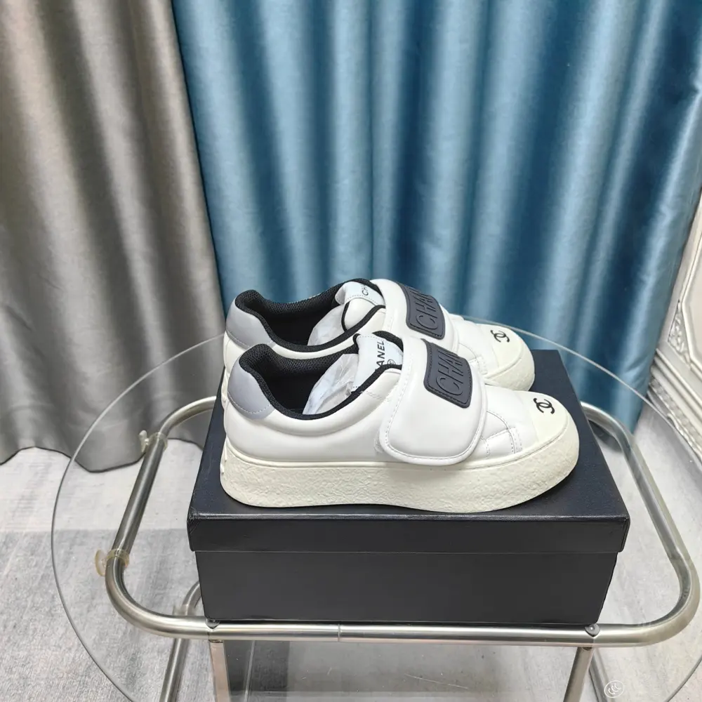 Chanel loafers original calfskin panda shoes
