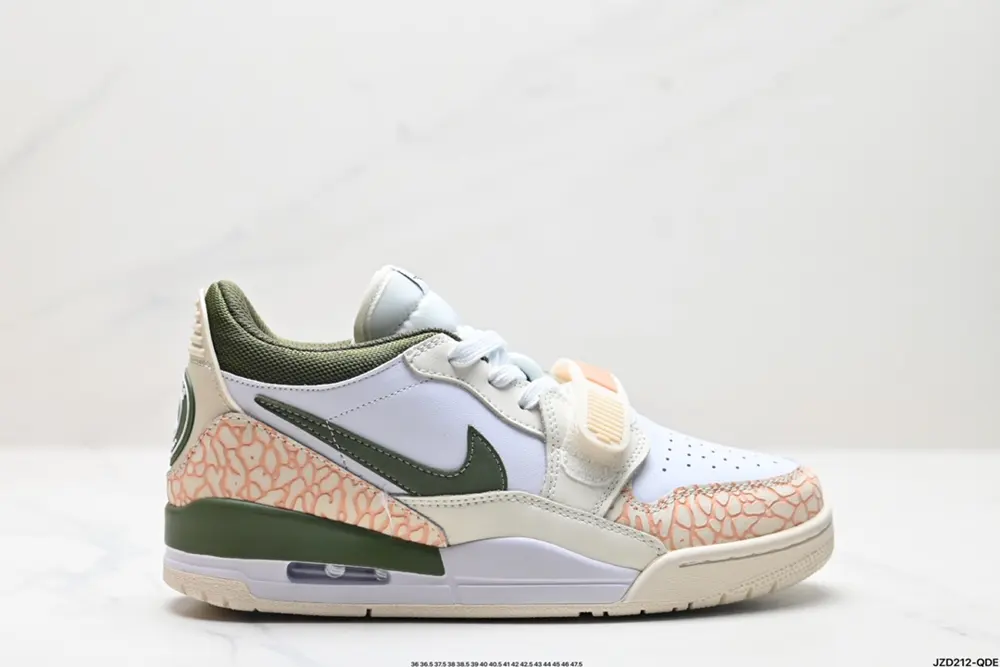 Nike Air Jordan Legacy 312 Low”White/Pine Green”Jordan’s strongest three-in-one hybrid CD7069-107