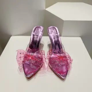 Christian Louboutin Bowknot High Heel Sandals