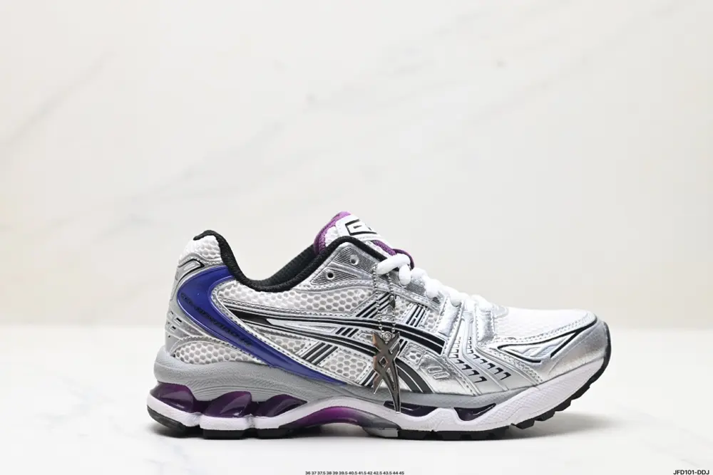 Asics Gel-Kayano 14 version Silver-gray green Shoes 1202A056-111