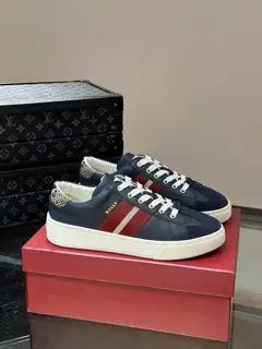 BALLY men’s new leather casual sneakers