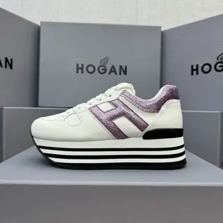 HOGAN platform thick sole top version Shoes