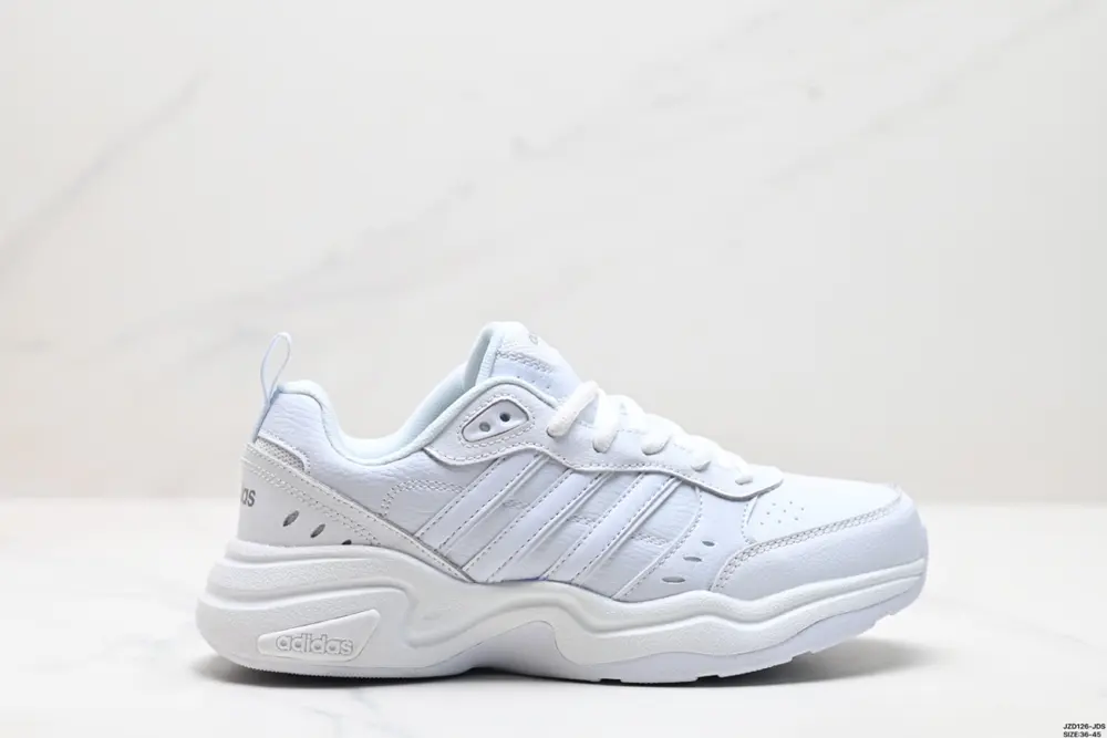Adidas neo Strutter leather retro sports non-slip low-top lifestyle shoes FW3742