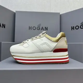 HOGAN platform thick sole top version Shoes