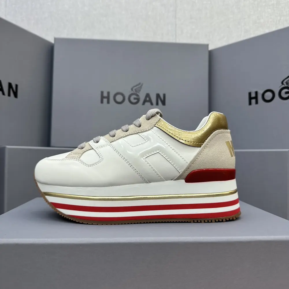 HOGAN platform thick sole top version Shoes