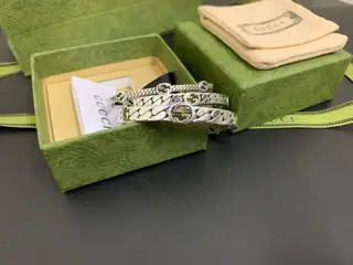 Gucci new interlocking double G bracelet wide version medium version narrow version