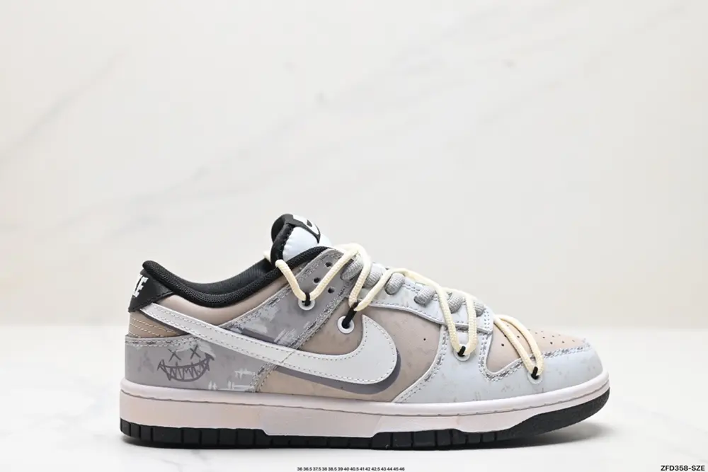 Nike NK Dunk Low Retro “DIY high-end customization” Sneakers DD1391-100