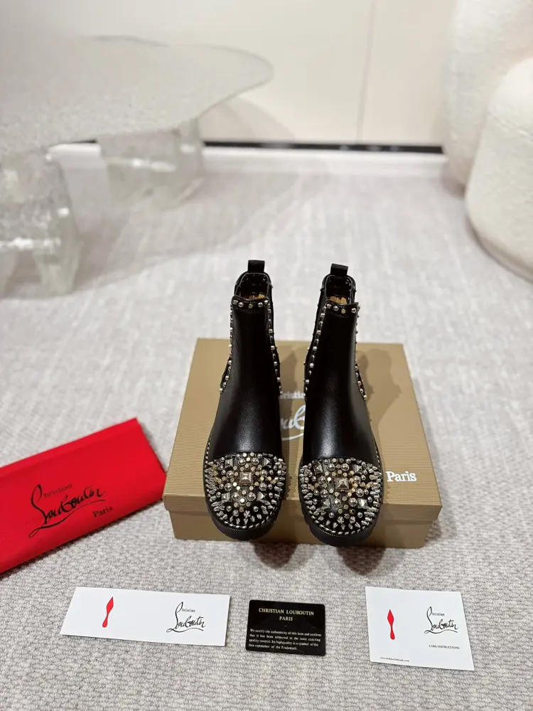 Christian Louboutin Chelsea boots Original high-quality counter new products