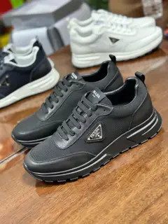 Prada casual shoes original configuration: Italian imported Y version custom special fabric