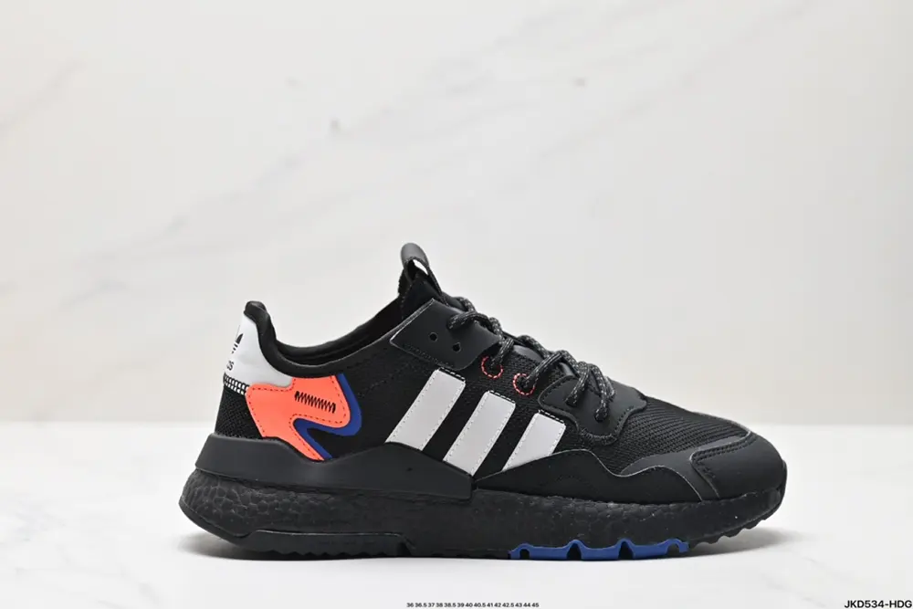 Adidas classic sports running shoes Night Walker Retro running shoes original materials FX6834