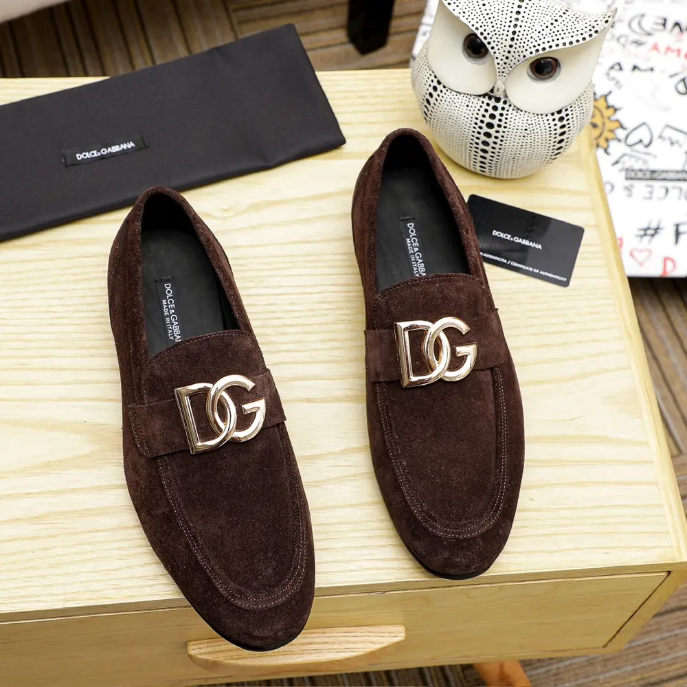 Dolce & Gabbana new men’s fashion casual slip-on shoes Official website original 1:1 mold