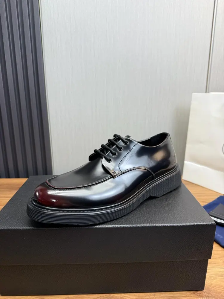 Prada high-end men’s casual leather shoes