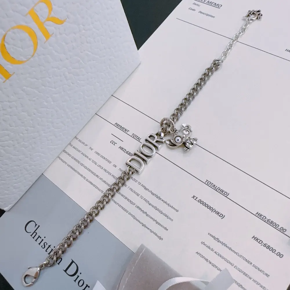 DIOR new style High quality Dior bracelet original goods counter new model retro fashion