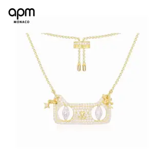 Apm monaco cat decoration necklace for women