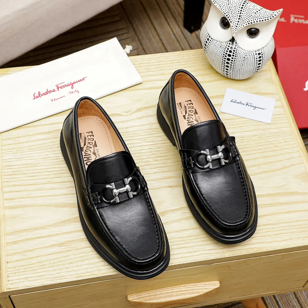 Salvatore Ferragamo casual slip-on shoes Official website original 1:1 mold