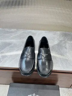 Prada casual leather shoes