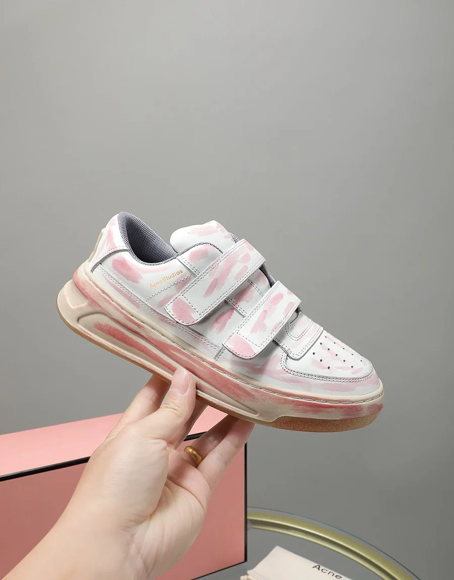 Acne Studios autumn and winter Velcro lace-up full-top series is out