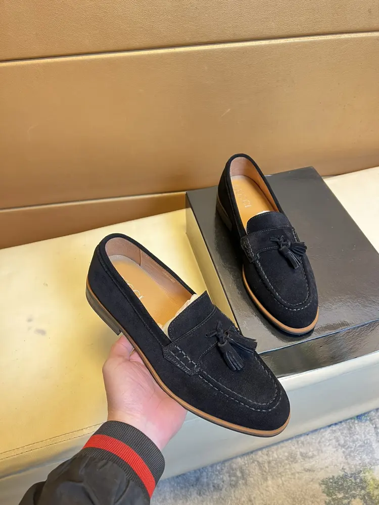 Gucci casual leather shoes. Counter purchase Casual shoes Original leather imported from