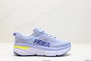 HOKA ONE W BONDI 7 Shawn Yue Same Style Functional Cushioning Running Shoes 1110518