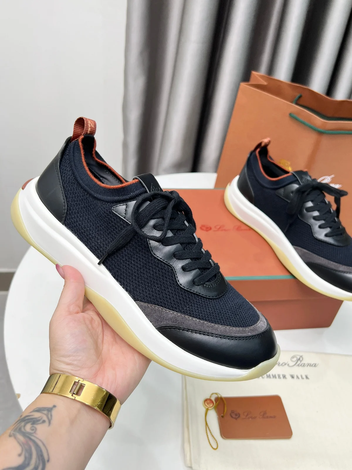 Loro piana This sneaker redefines the iconic 360LP with a modern perspective