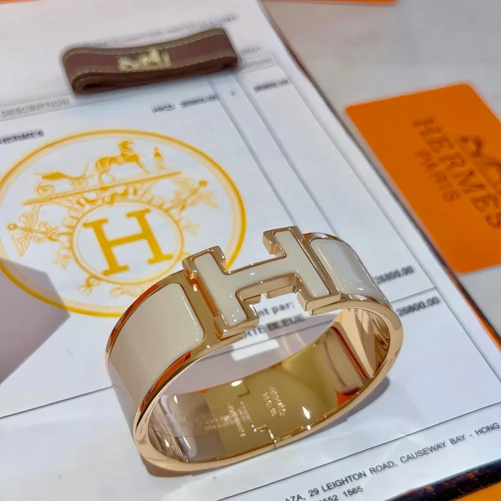 Hermes bracelet Original custom 20mm wide bracelet The enamel craft is too challenging for