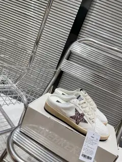 Golden Goose Deluxe Brand Colorful Star Half Slippers