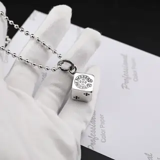 Chrome Hearts Cross Dice Necklace