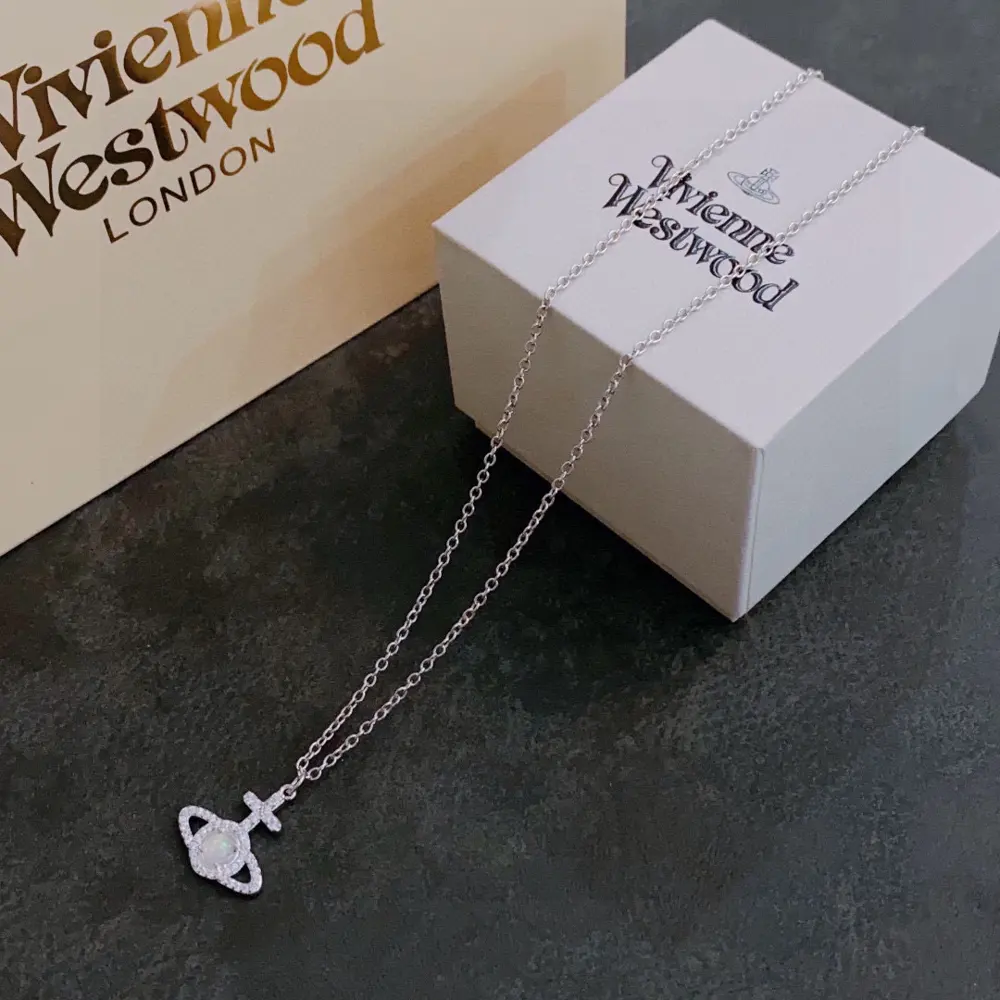 Vivienne Westwood Saturn necklace