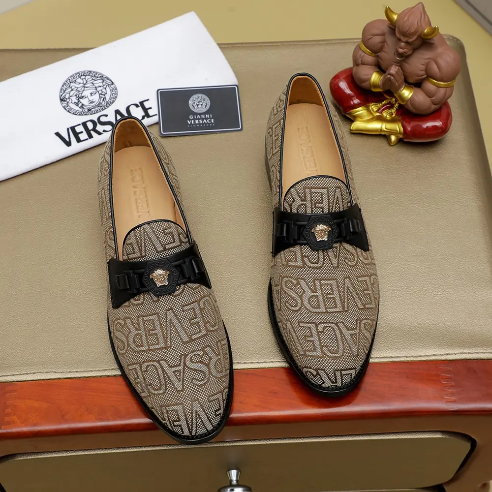 Versace new avant-garde versatile fashion men’s shoes private version mold