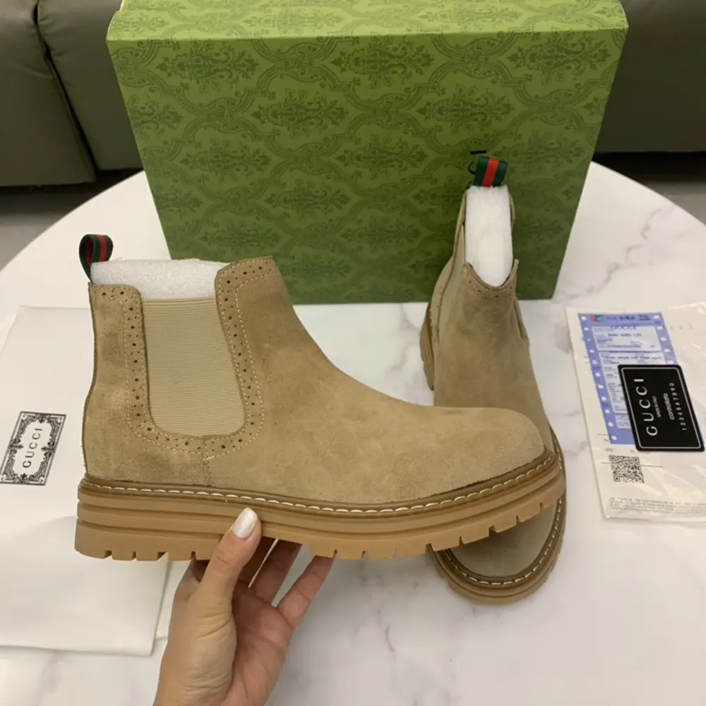 GUCCI G’s new Martin boots