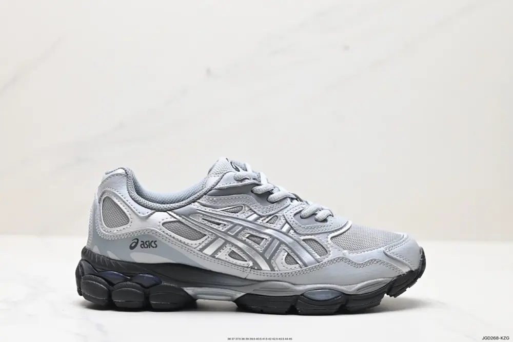 ASICS breathable mesh upper with some synthetic leather material uses the new AHAR+ rubber 1203A280-002
