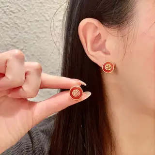 Gucci Double G stud earrings