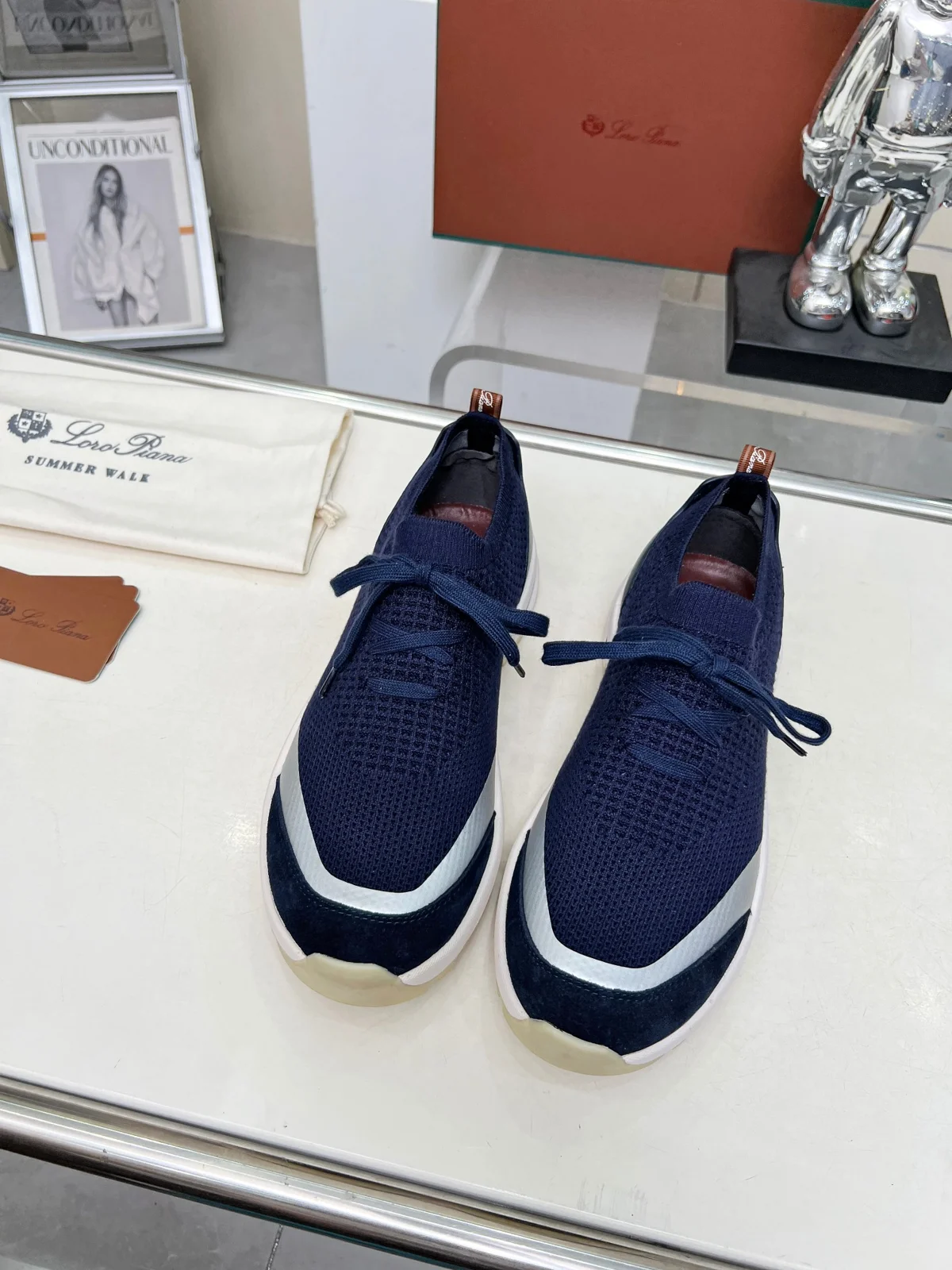 Loro piana redefines the iconic 360LP with a modern perspective