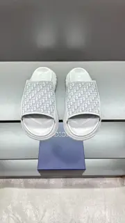 Dior H-Town series Oblique thick-soled slippers and sandals