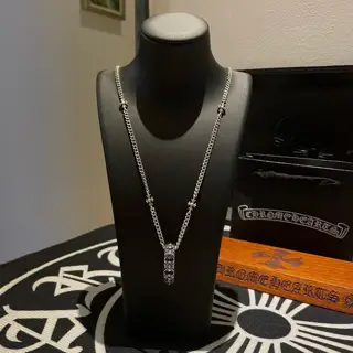 Chrome Hearts classic vintage cross necklace