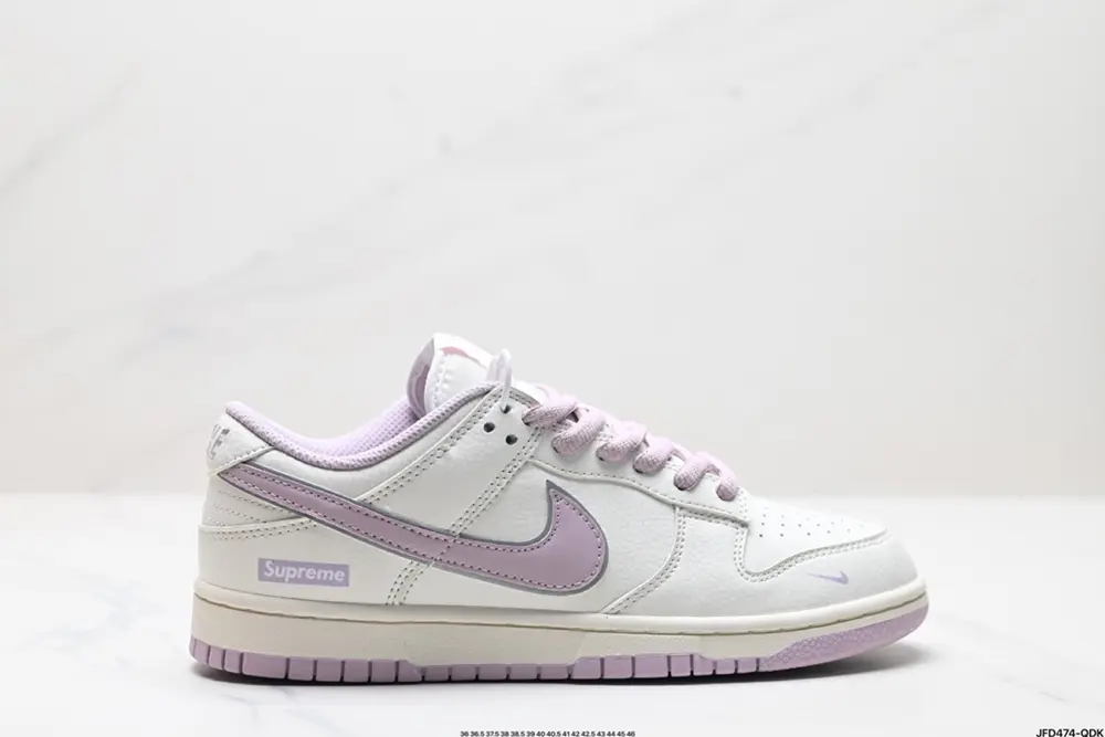 Nike SB Dunk Low series low-top casual sports skateboard shoes use soft cowhide upper DD1391-100