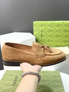 Gucci men’s fashion casual leather shoes