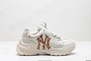 MLB Big Ball Chunky A Running Thick-soled Daddy Thick-soled Casual Sports Jogging Shoes 3ASHC101N