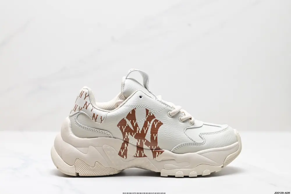 MLB Big Ball Chunky A Running Thick-soled Daddy Thick-soled Casual Sports Jogging Shoes 3ASHC101N
