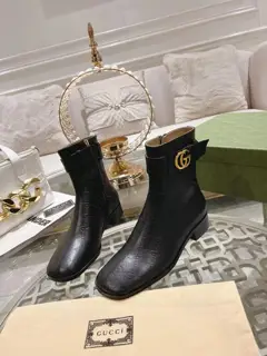 Gucci Embossed style Heels