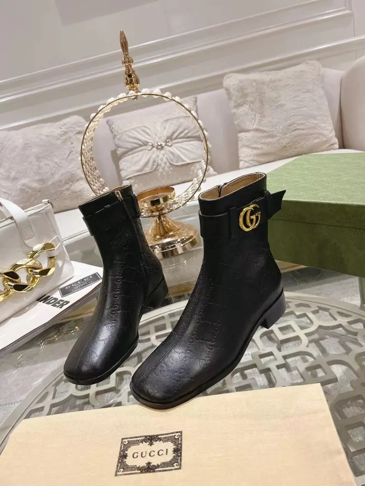 Gucci Embossed style Heels