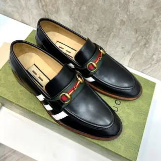 Gucci x Adidas men’s fashion casual leather shoes