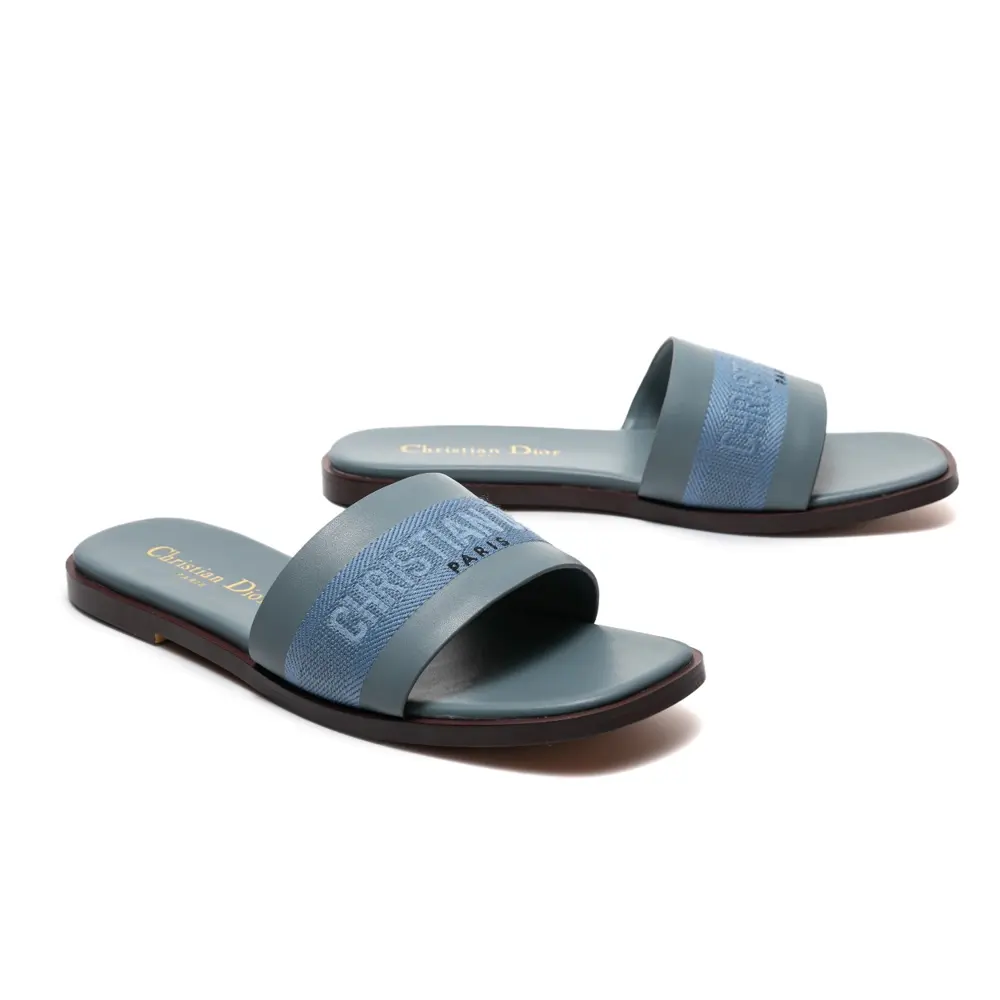 Dior flat slippers