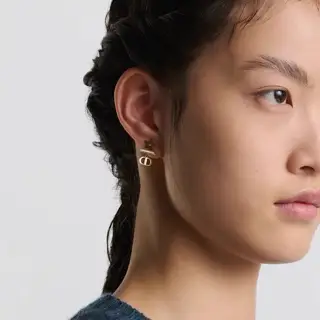 Dior new style earrings beautiful simple and elegant fashionable low-key and luxurious