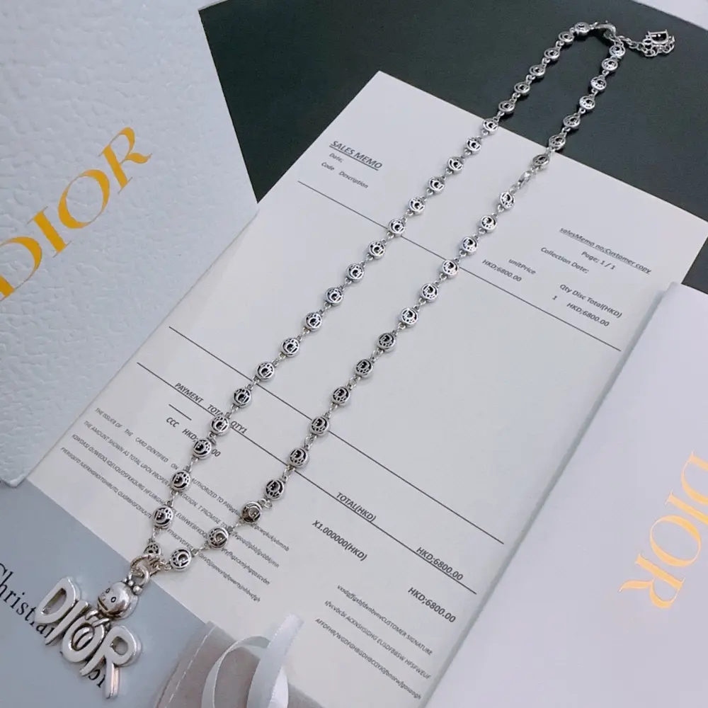 Dior necklace Original goods New models from the counter