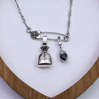 Chrome Hearts Chro Heart Necklace