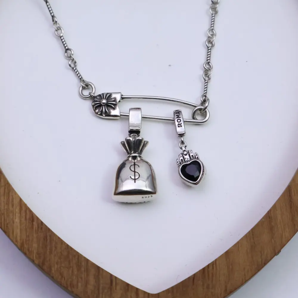 Chrome Hearts Chro Heart Necklace