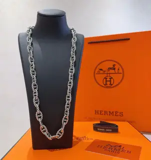 Hermès necklace New product launch HERMES must-have pig nose series jewelry High-end