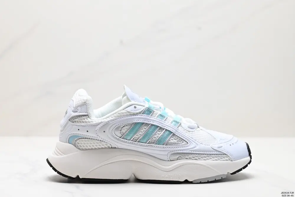 Adidas OZMILLEN Adidas retro black and silver color matching low-top cushioning sports IF6582